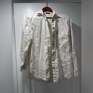 Massimo Dutti button down off white